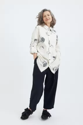 Aleksandr Manamis - Semi Wide Cropped Pant