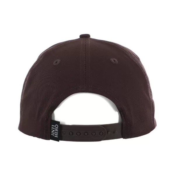 Anti Hero Pigeon Round Snapback - Brown