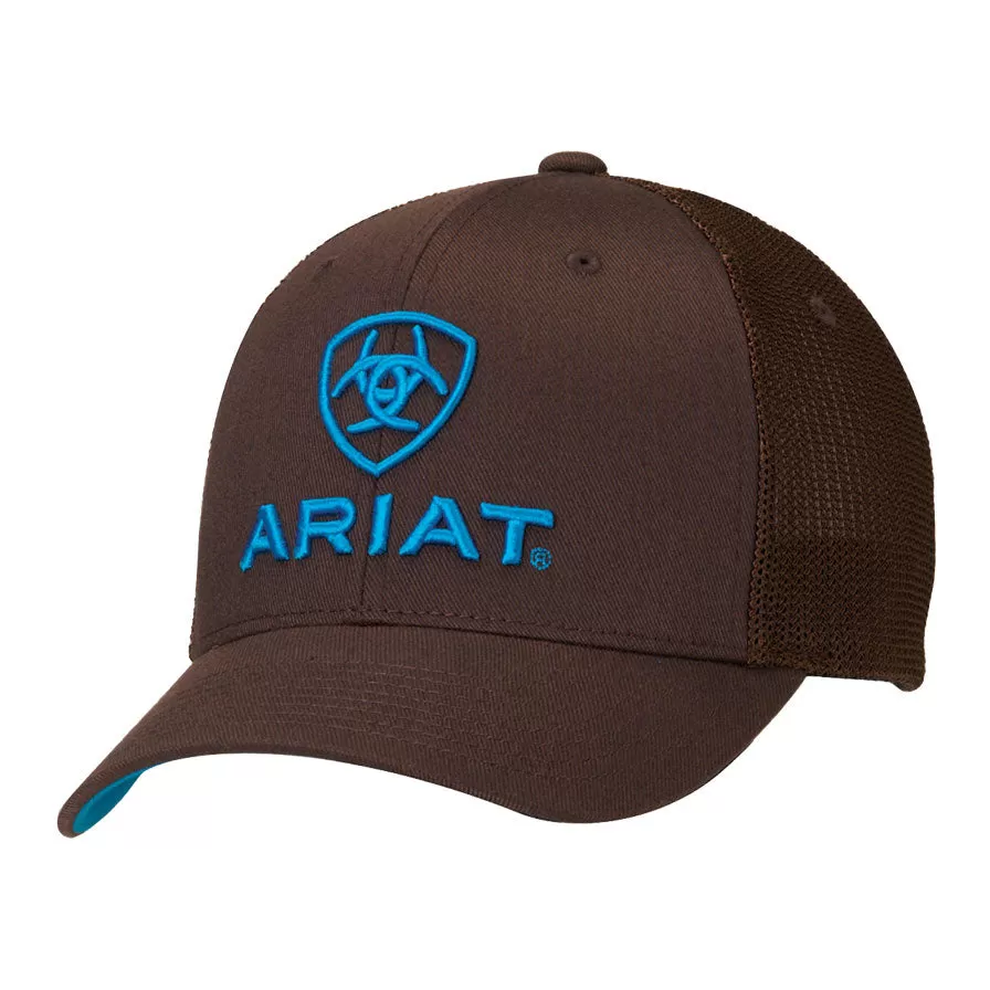 Ariat Men's Embroidered Logo Mesh Back Cap