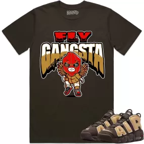 Baroque Brown Uptempo Shirt to Match - WHEAT FLY GANGSTA