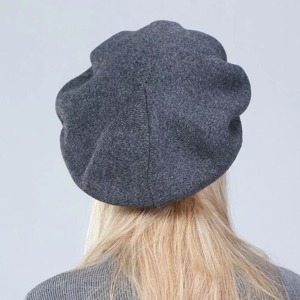 Beret Queen Beliche (Dark Grey)