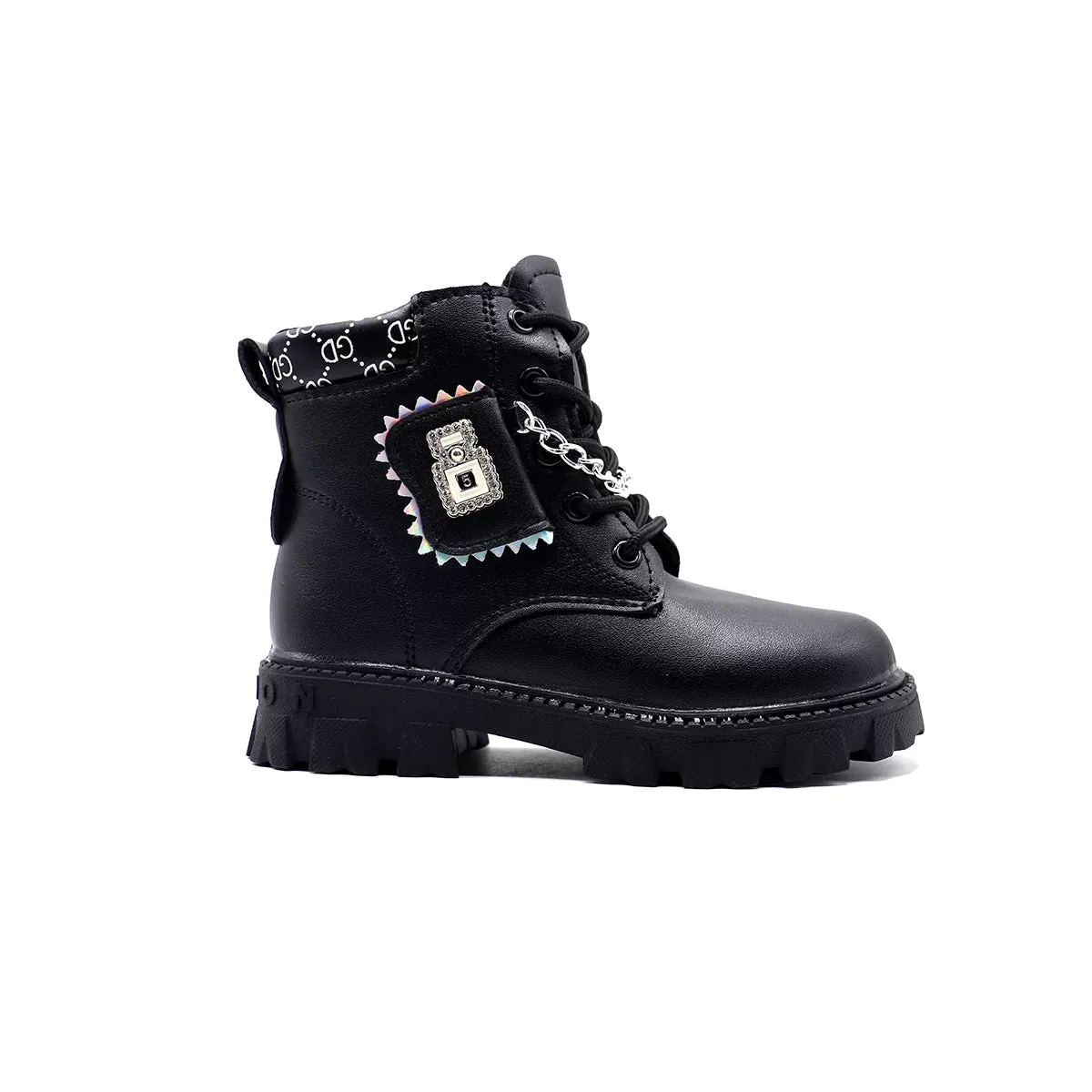 Black Casual Boots G70075