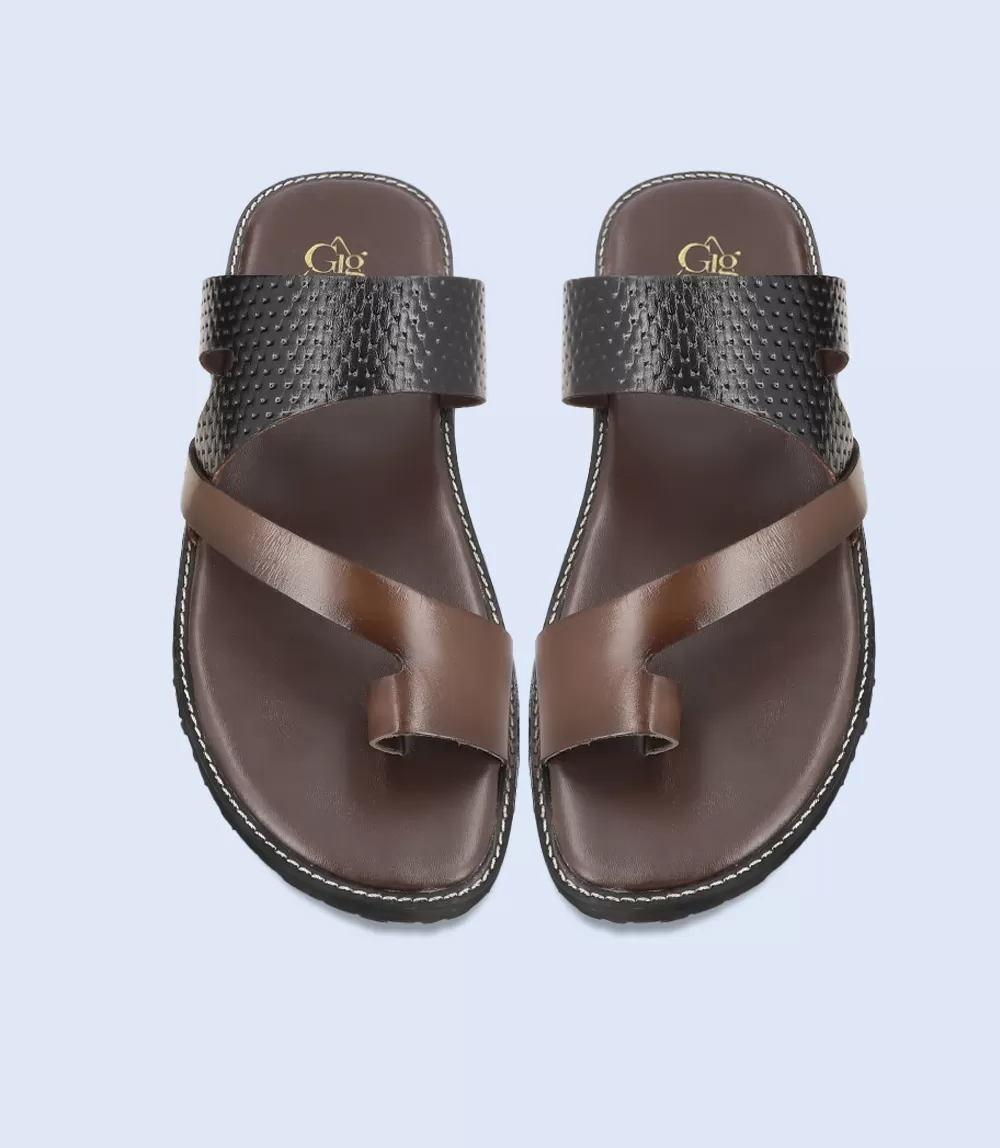 BM5595-ESPRESSO-Men Casual Chappal