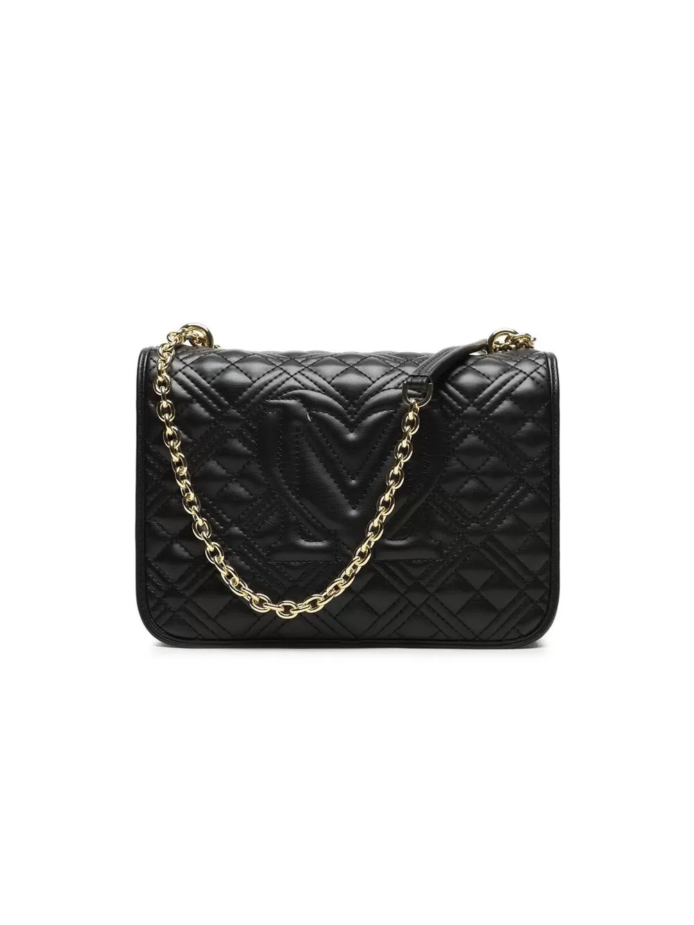 Borsa Quilted Pu - Nero