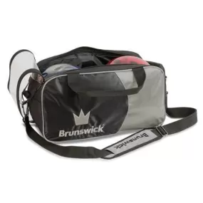 Brunswick Crown Double Tote Silver