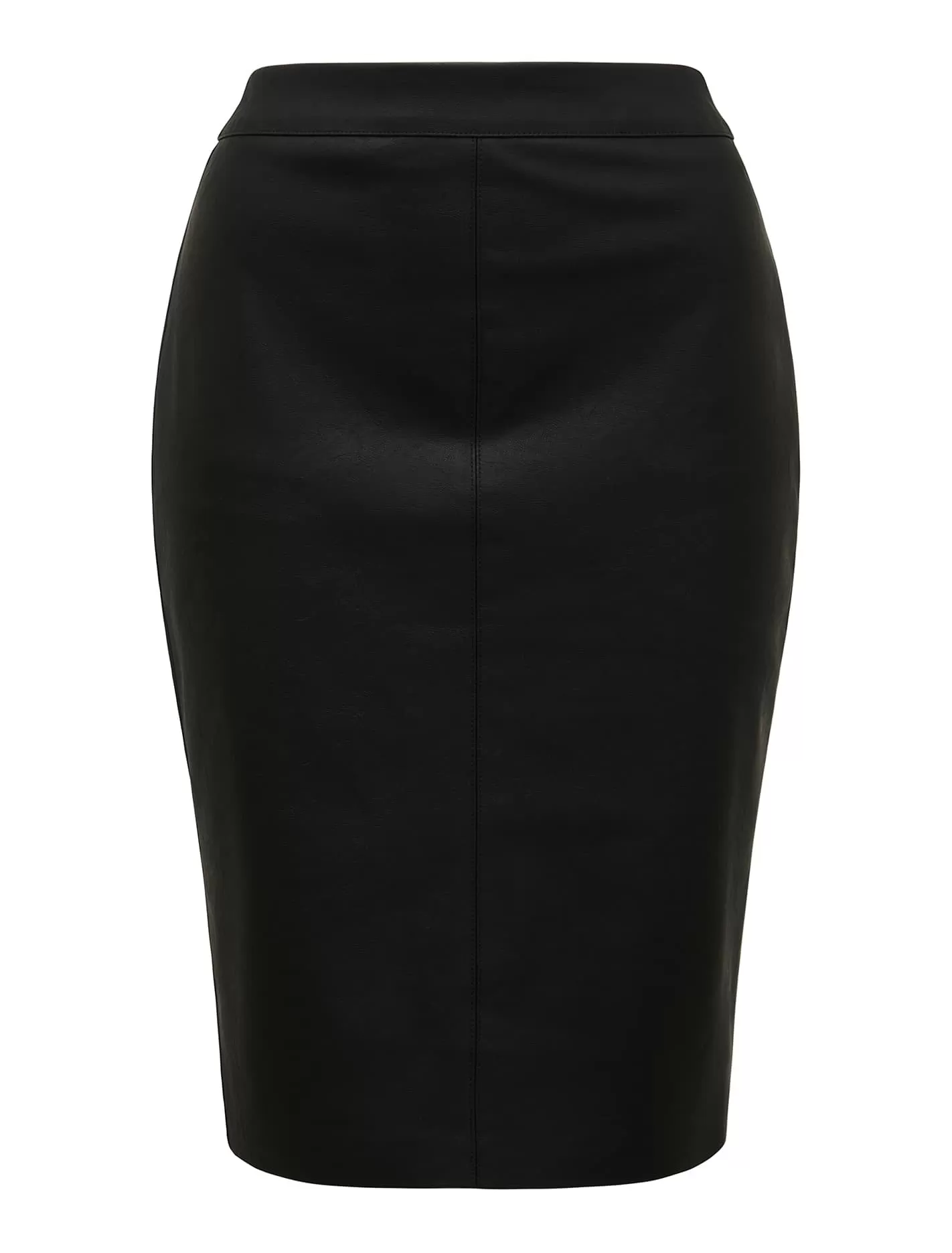 Carla Vegan Leather Midi Skirt