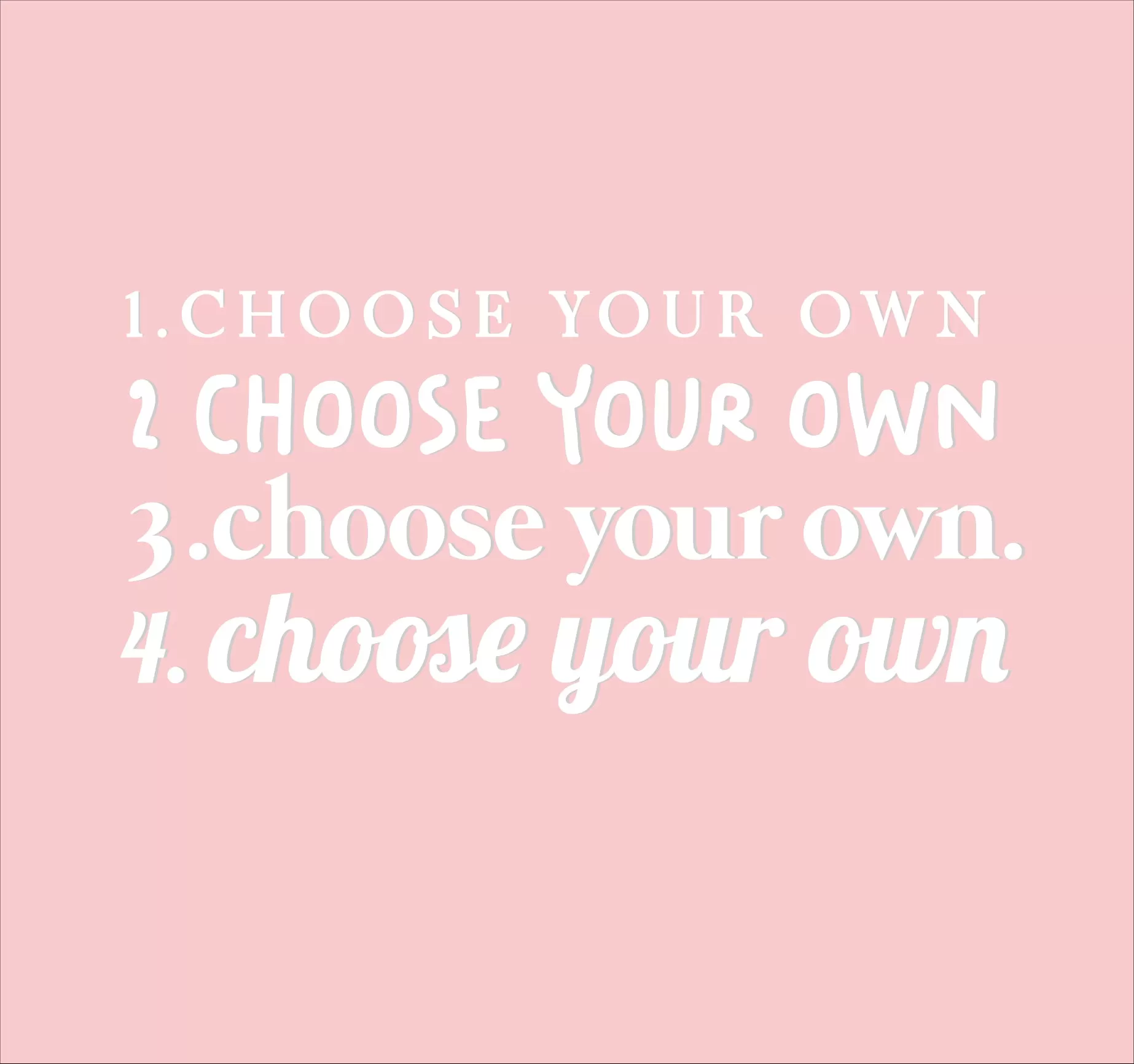 Choose Your Own Wording - Custom  - Mirror Decal