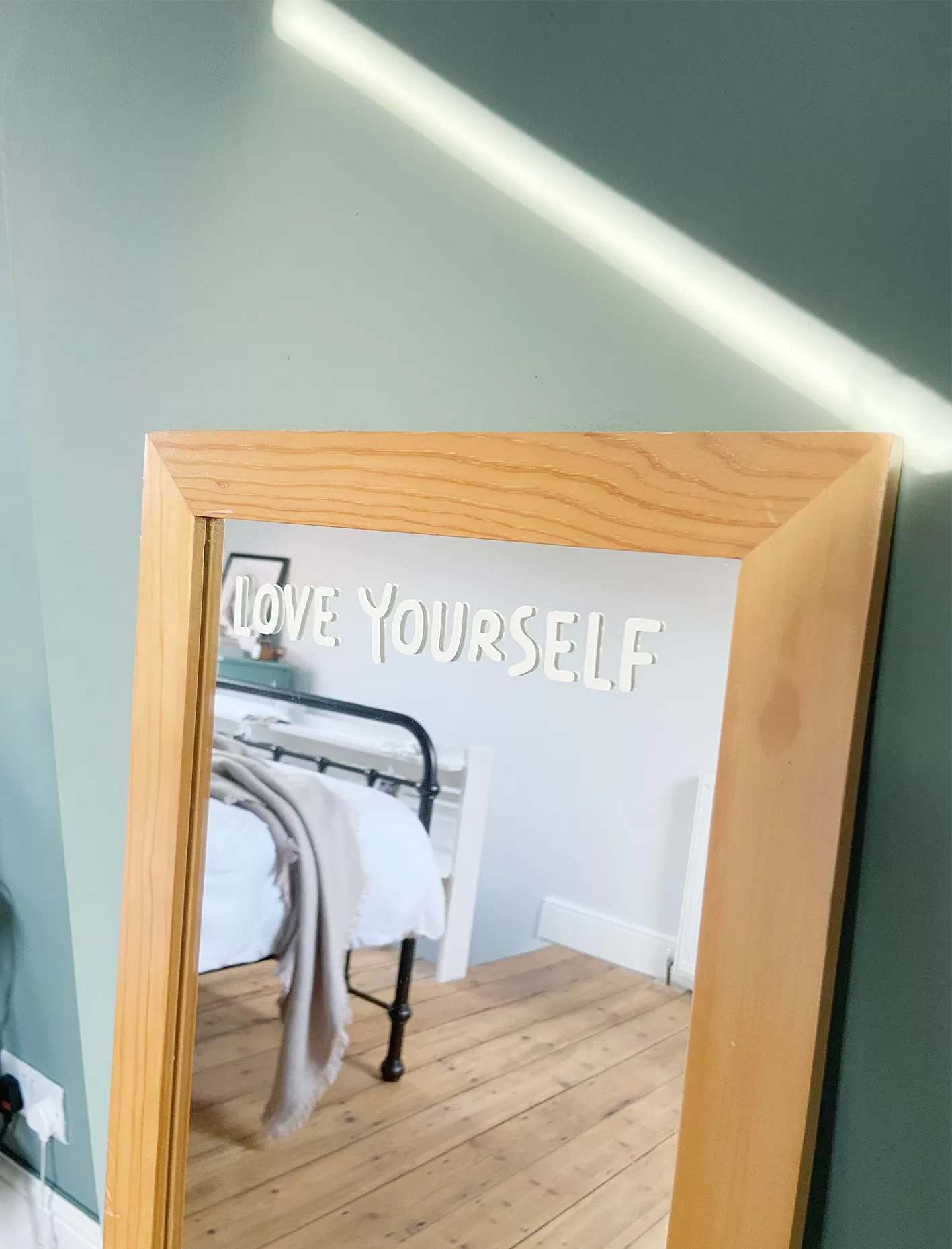 Choose Your Own Wording - Custom  - Mirror Decal