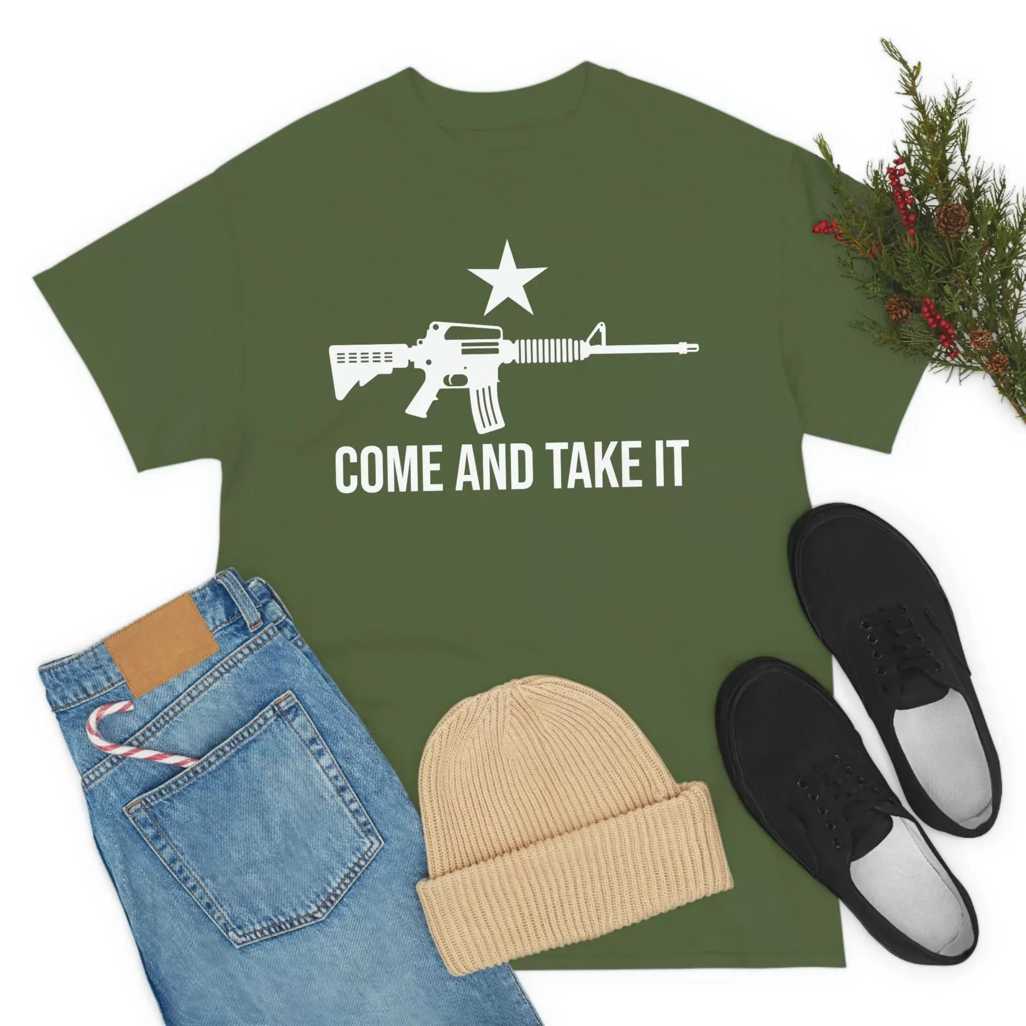 Come and Take It AR15 Chad Tee