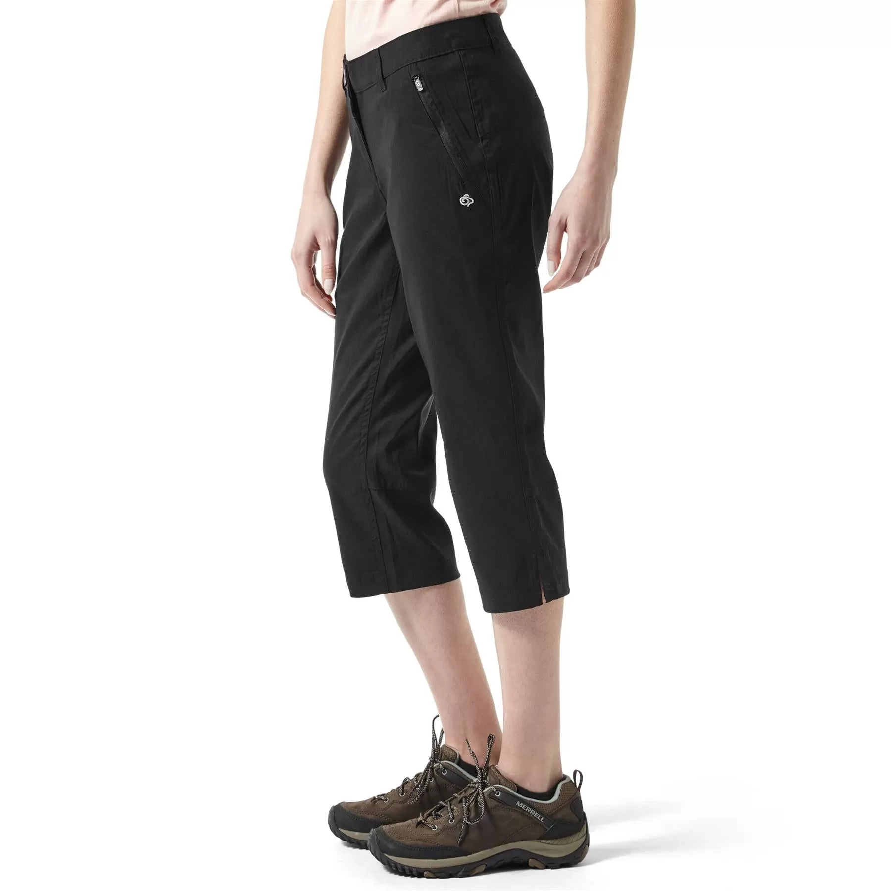 Craghoppers Womens Kiwi Pro Full Stretch 3/4 Crops  Capri Light Summer Trousers