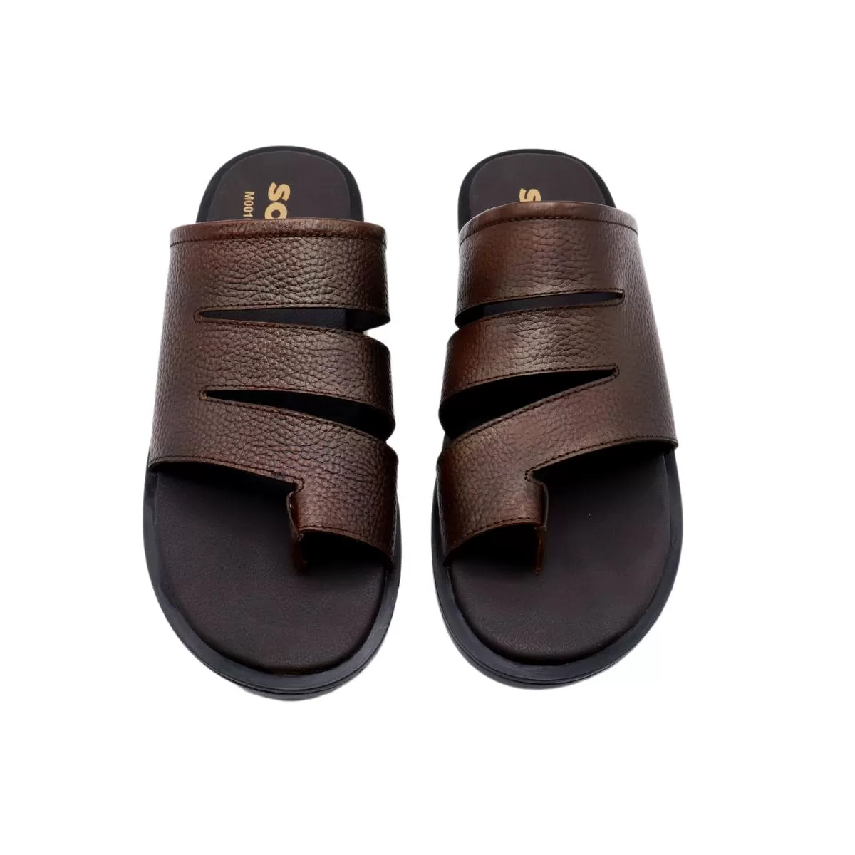 Dark Brown Casual Chappal M00100004