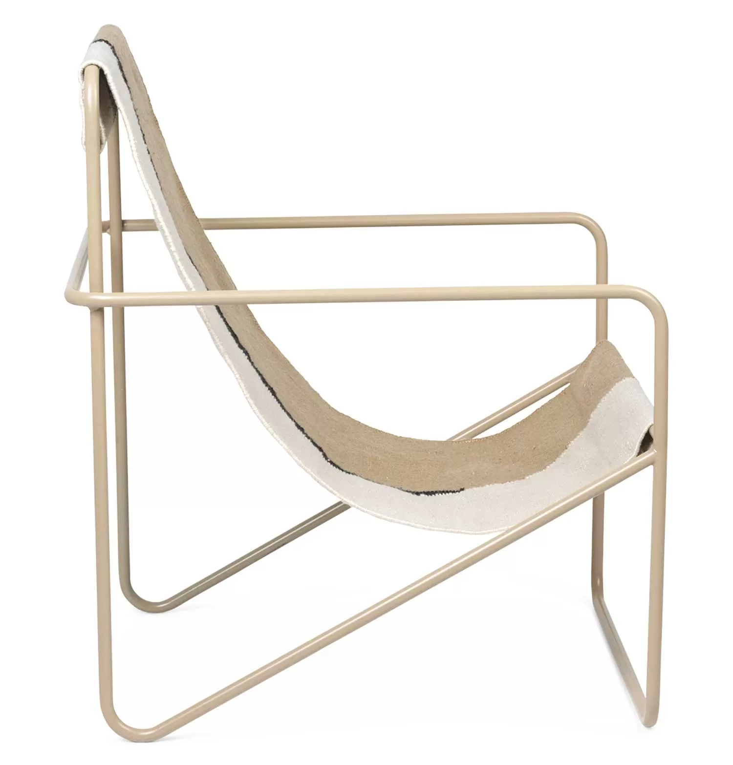 Ferm Living Desert Lounge Chair – Cashmere/Soil