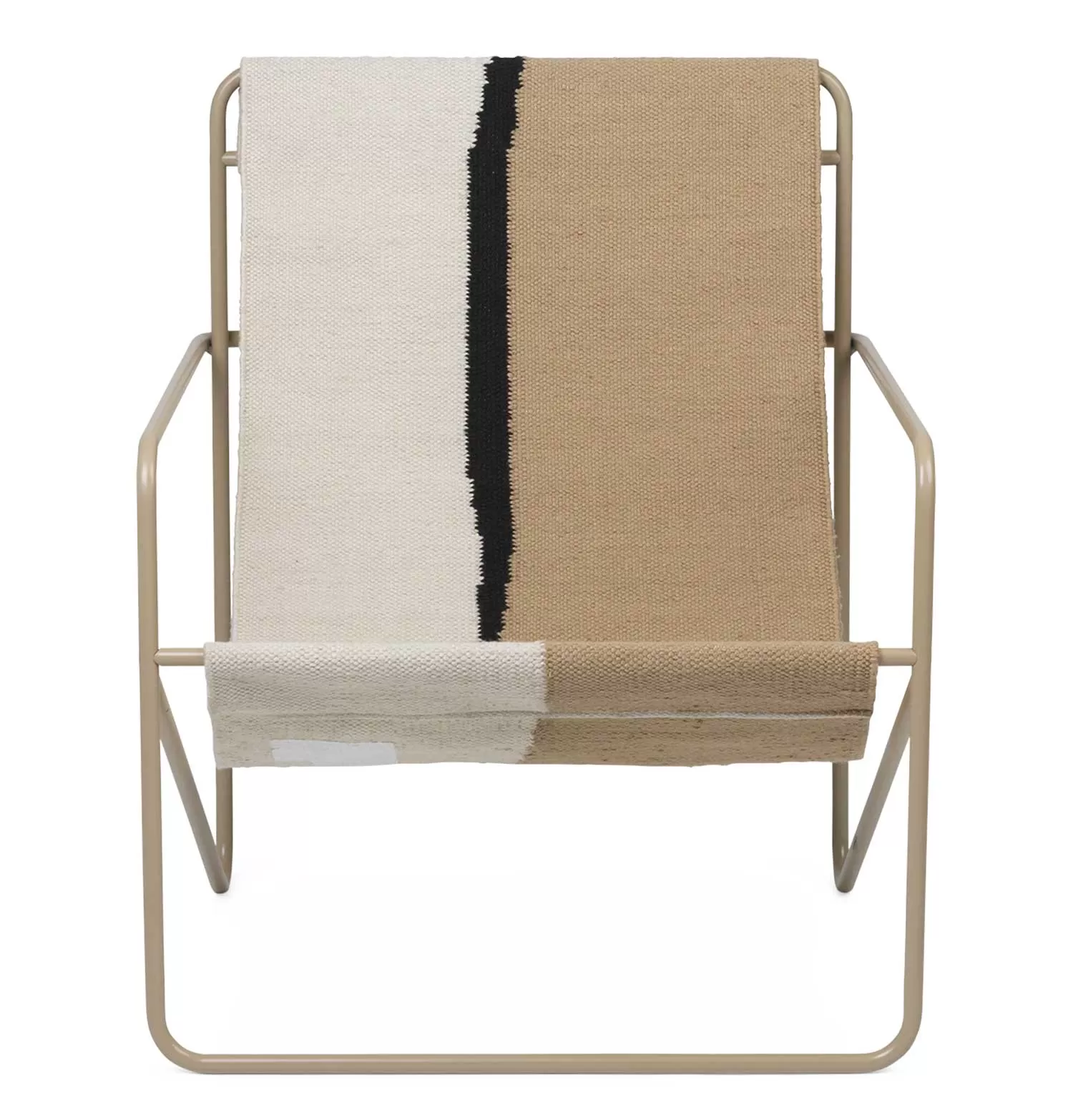 Ferm Living Desert Lounge Chair – Cashmere/Soil