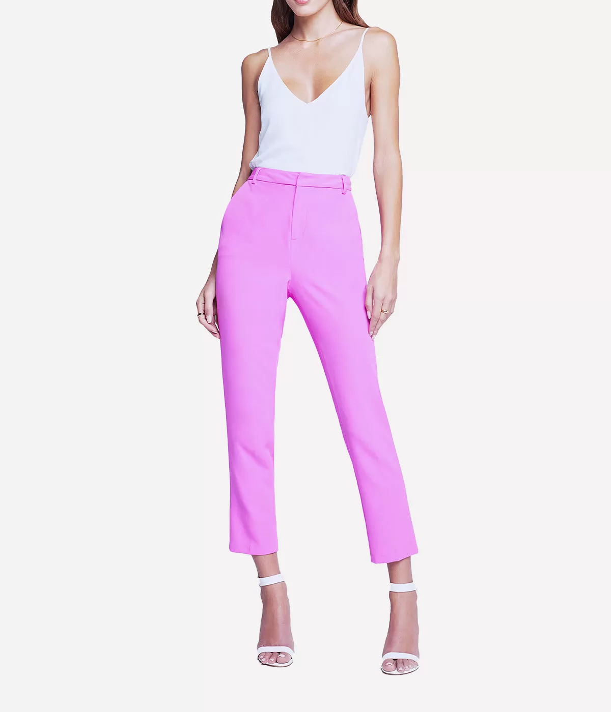 *FINAL SALE* Ludivine Trouser in Bright Violet