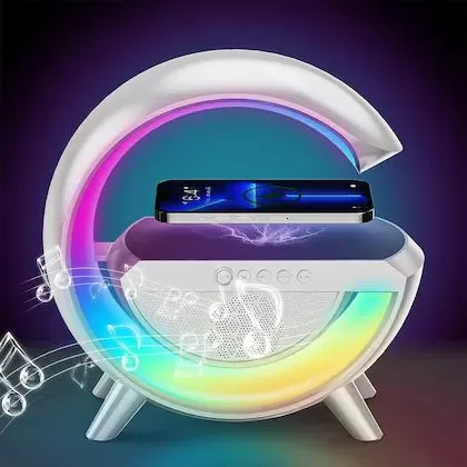 G-shape Multifunction Table Lamp With Wireless Charger