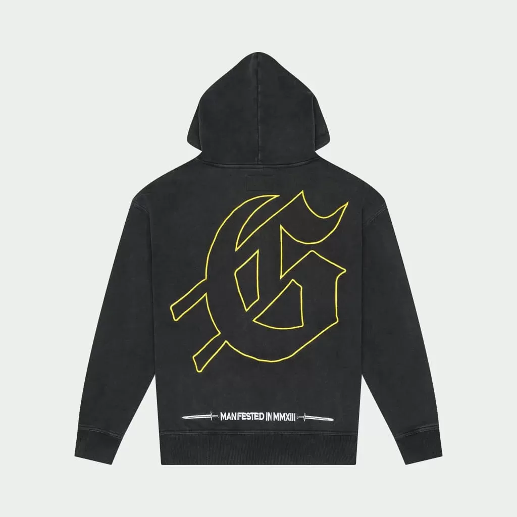 GODSPEED Chrome Seduction Embroidered Hoodie (Black)