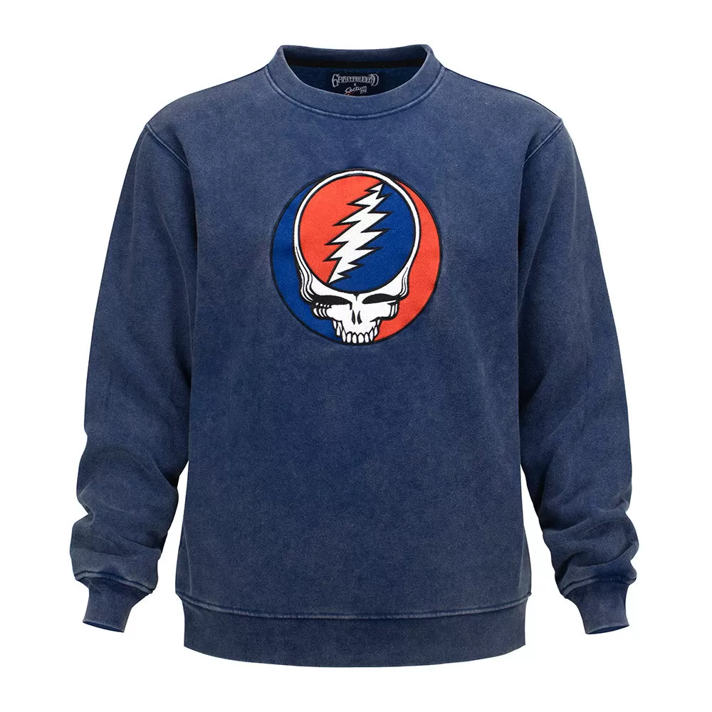 Grateful Dead | Pigment Dye Fleece | Large Steal Your Face