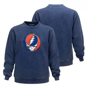 Grateful Dead | Pigment Dye Fleece | Large Steal Your Face