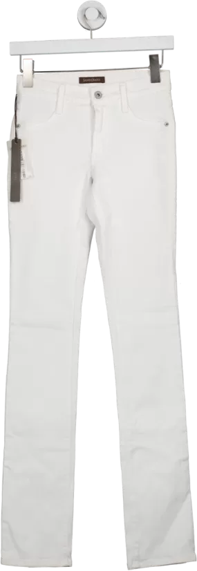 James Jeans White Hunter Straight Leg Jeans BNWT W24