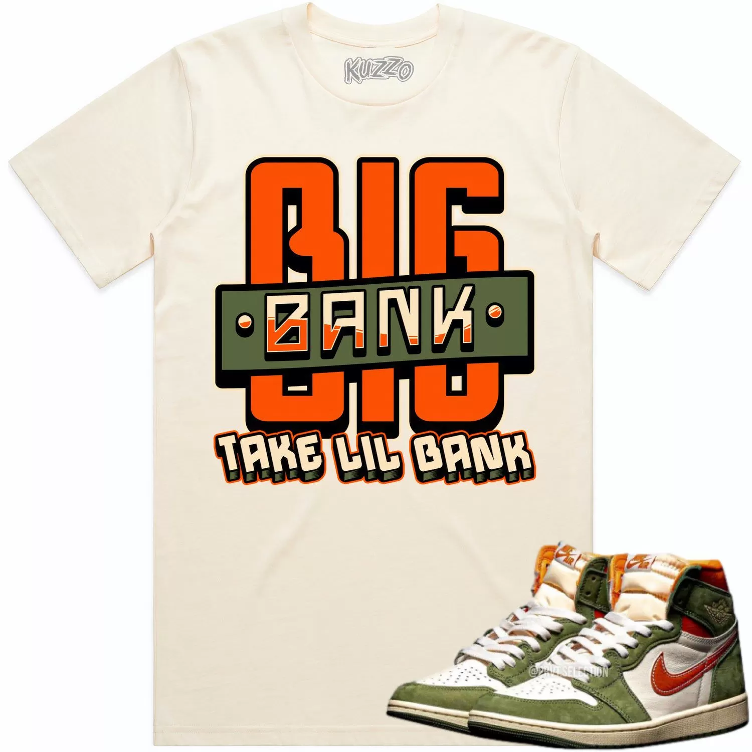 Jordan 1 Celadon 1s Shirt to Match - CELADON BIG BANK