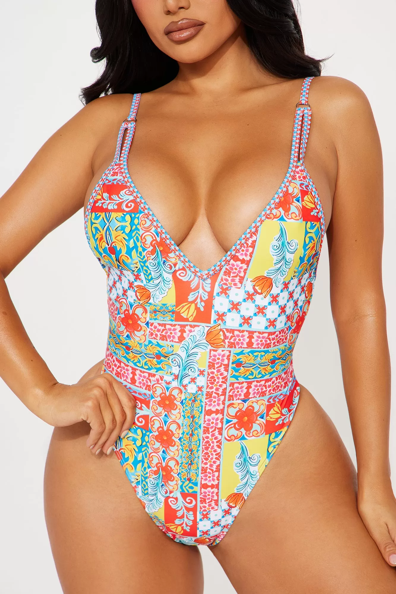 Kailani 1 Piece Swimsuit - Multi Color