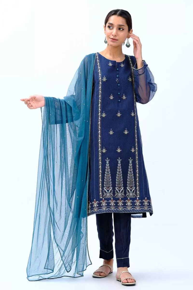 Khaadi Dhanak Three Piece D-820