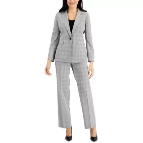 Le Suit Womens Petites Woven 2PC Pant Suit