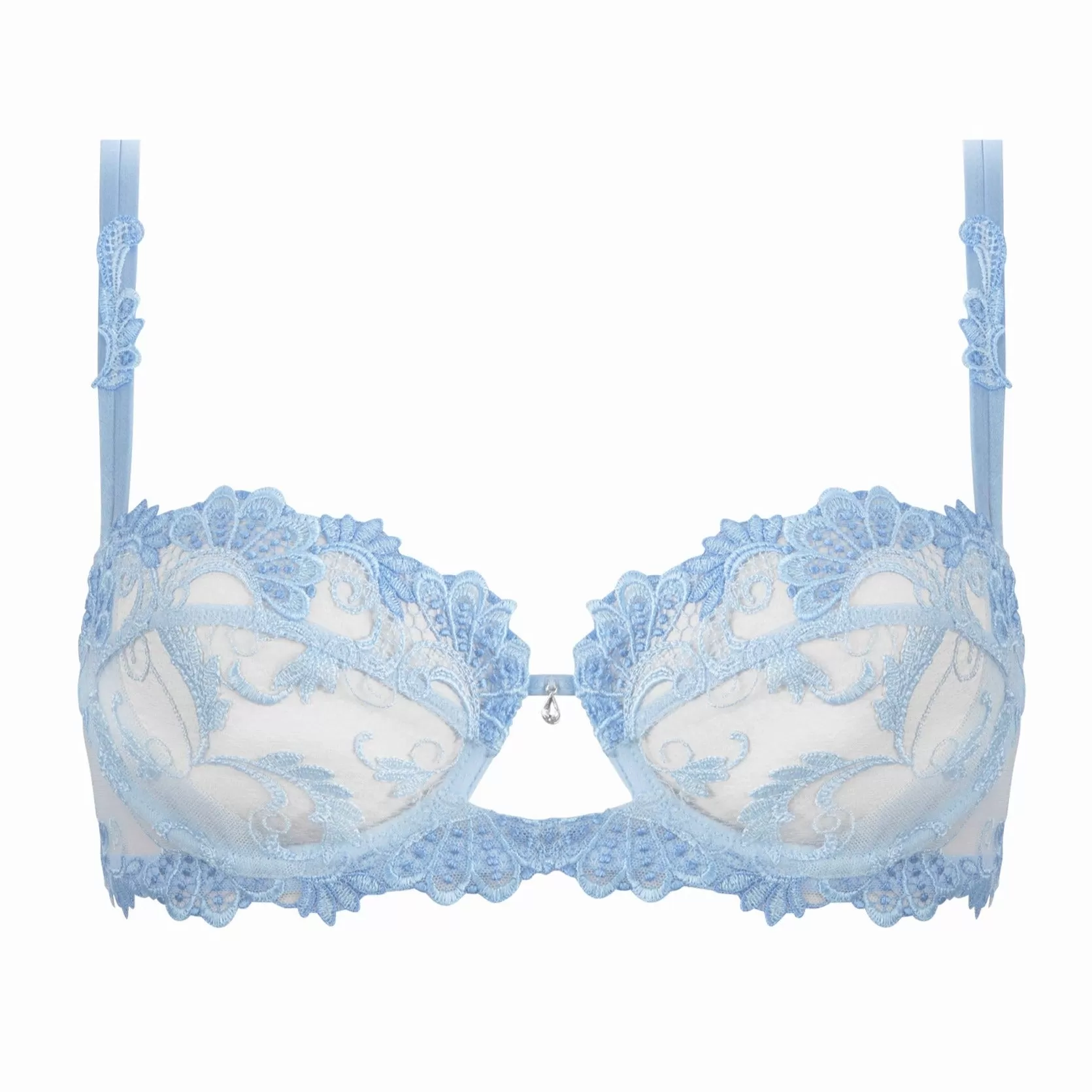 Lise Charmel Dressing Floral Lace Bra in Ciel ACC3088