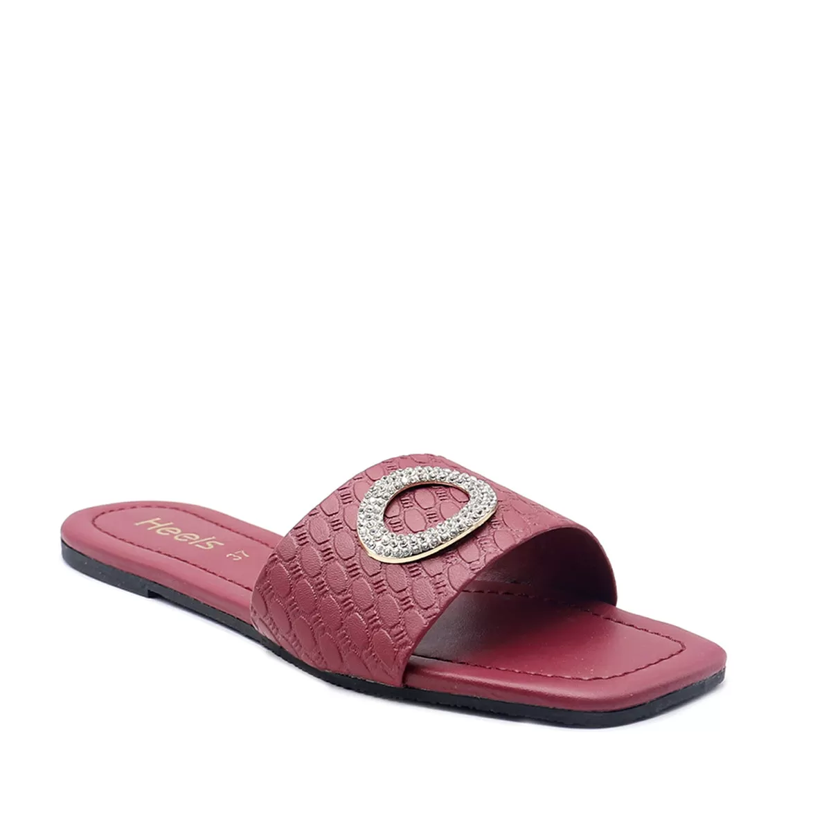 Maroon Casual Slipper 000377