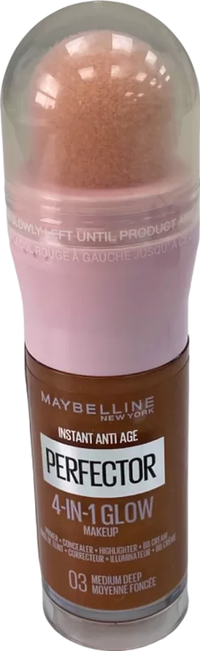 Maybelline Instant Anti Age Perfector 4-in-1 Glow Makeup 03 Medium Deep No Size