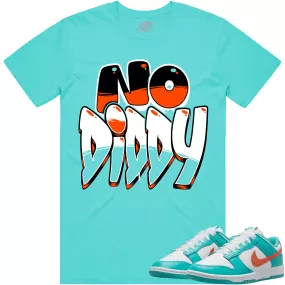 Miami Dolphin Dunks Shirt to Match - MIAMI NODIDDY