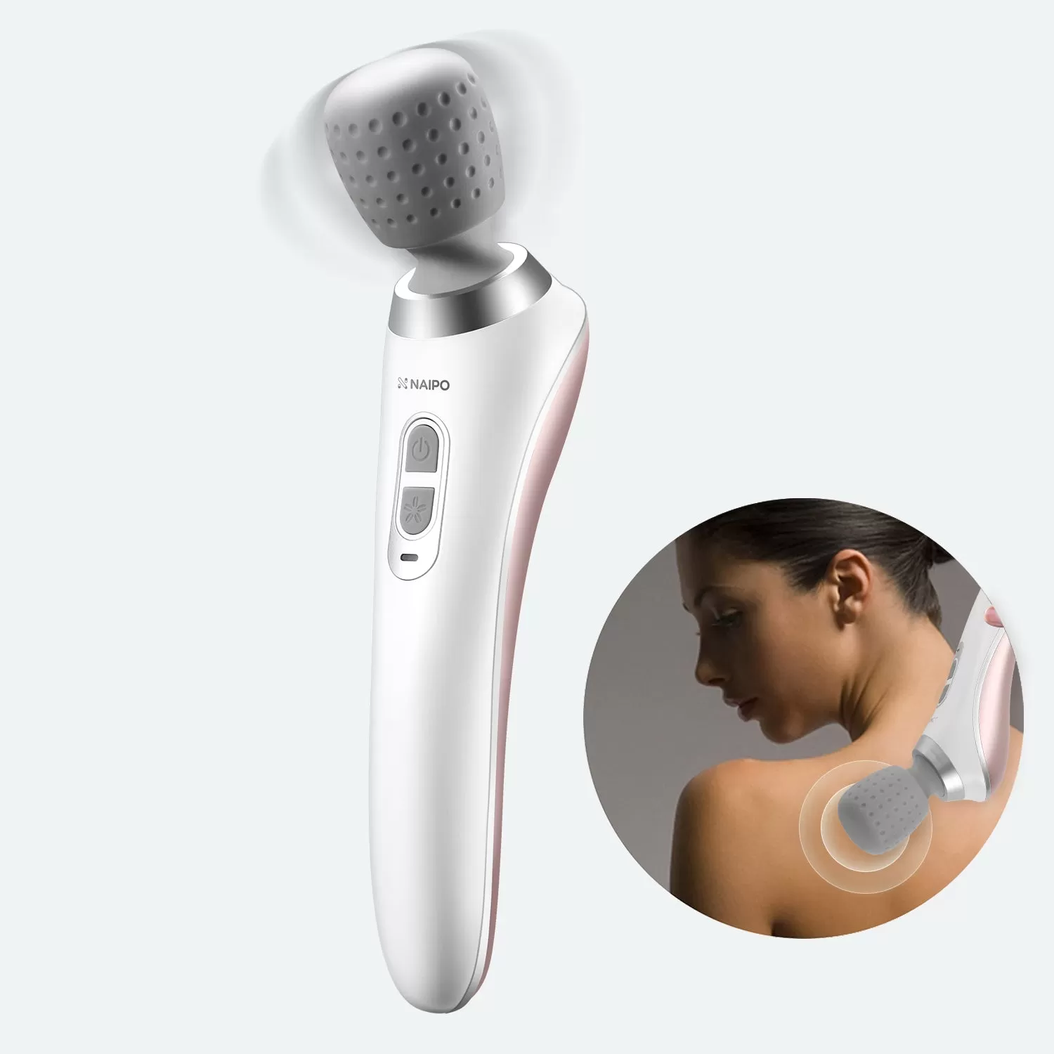 Naipo Cordless Handheld Wand Massager