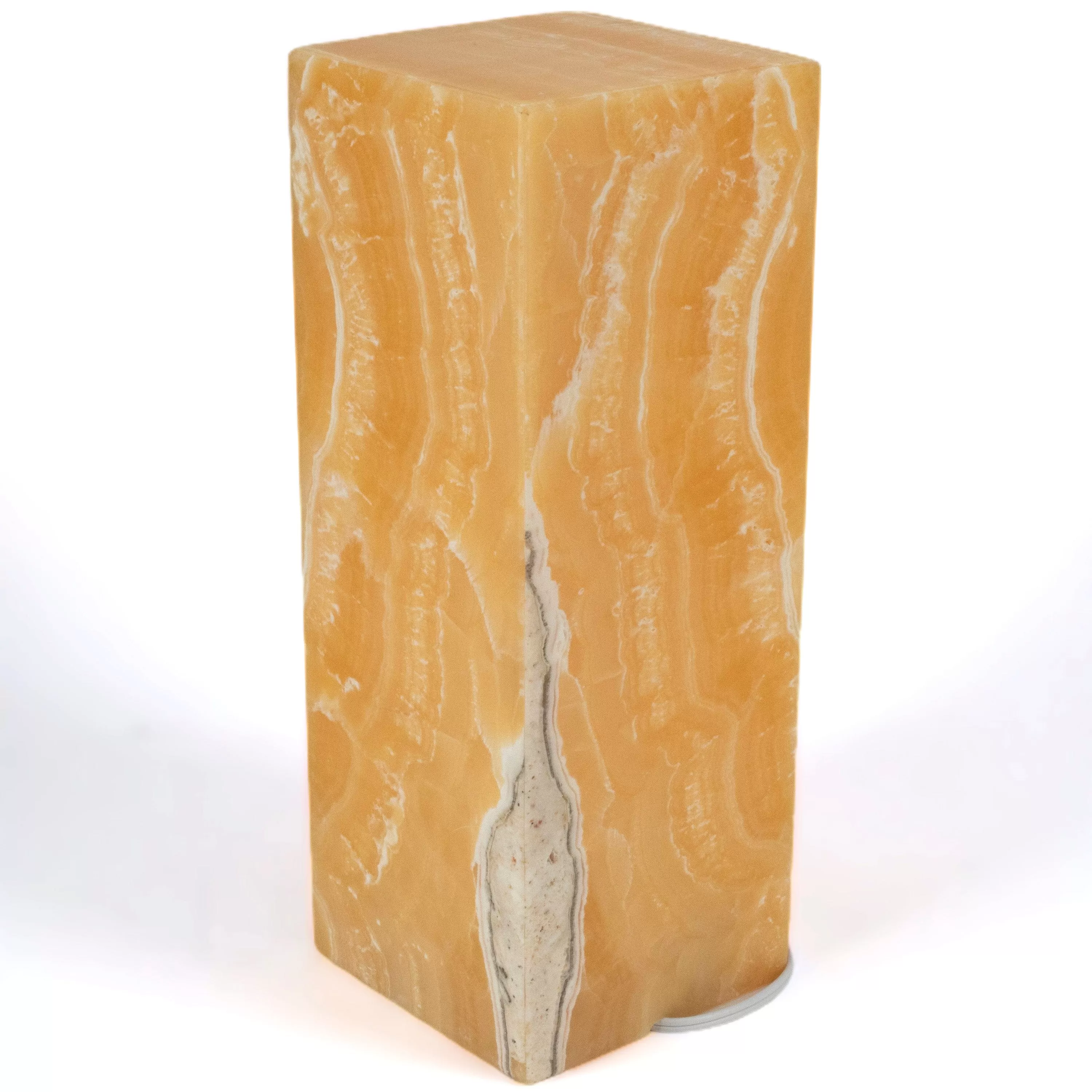 Natural Onyx Lamp Light Tower - 16