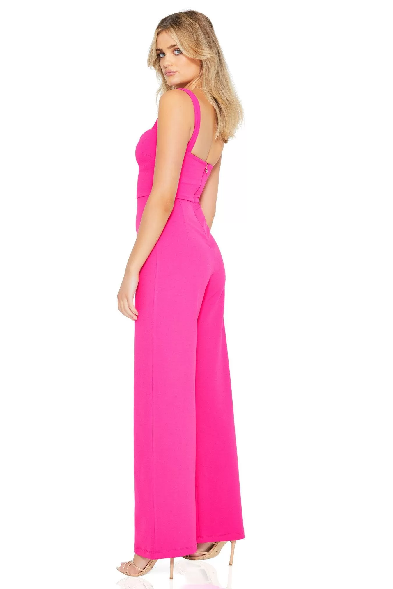 Nookie Romance Jumpsuit - Neon Pink