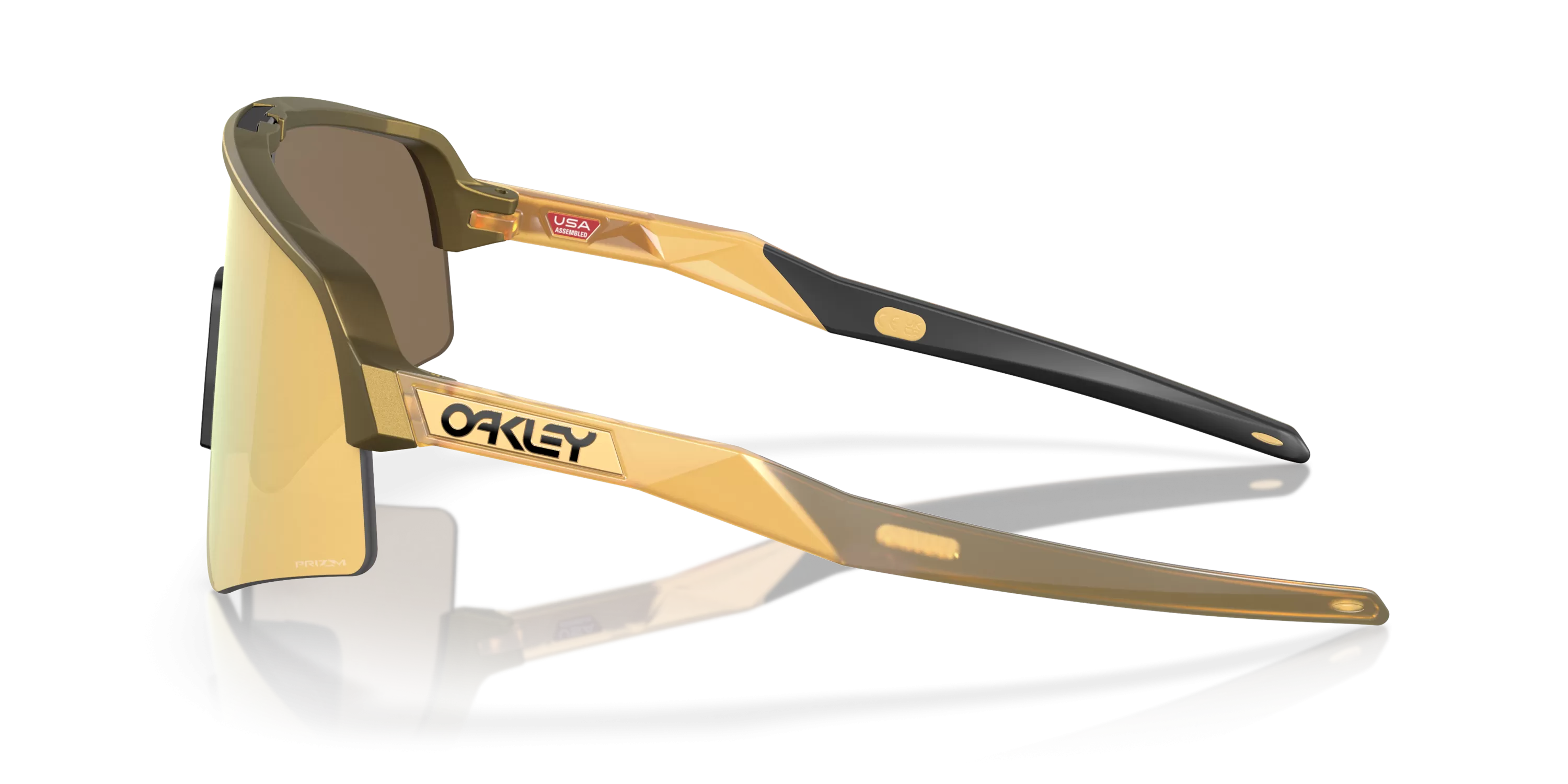 Oakley Sutro Lite Sweep Re-Discover Prizm 24k Lenses - Brass Tax Frame