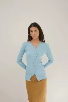 OpéraSPORT CLAIRE SEAMLESS CARDIGAN Blue