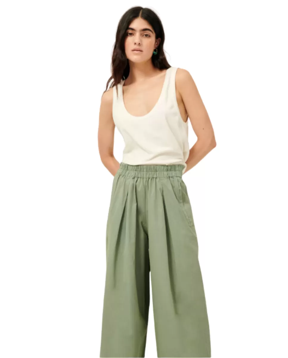 Ridye Trousers Infused Green