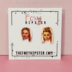 Romy and Michelle Stud Earrings