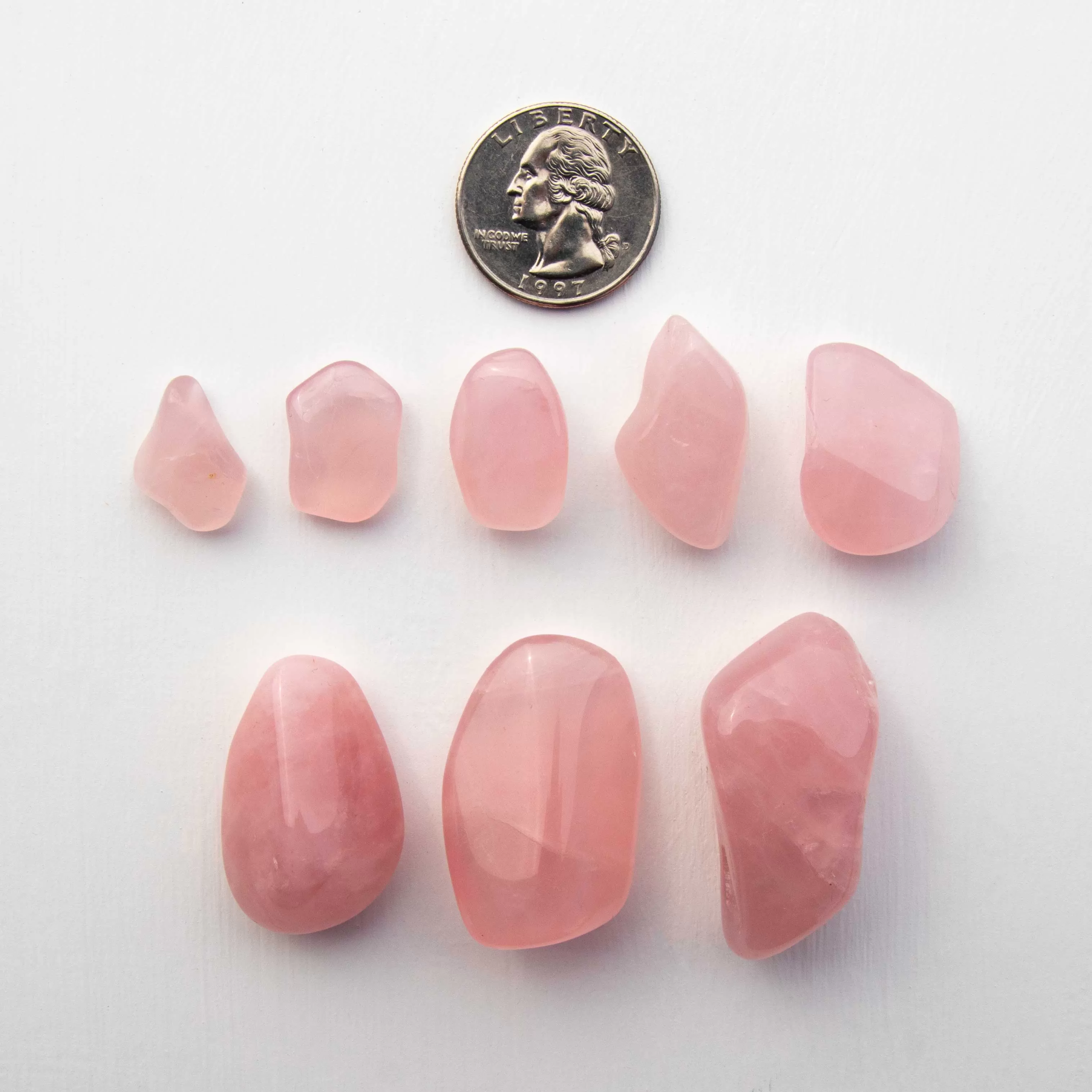 Rose Quartz, Tumbled