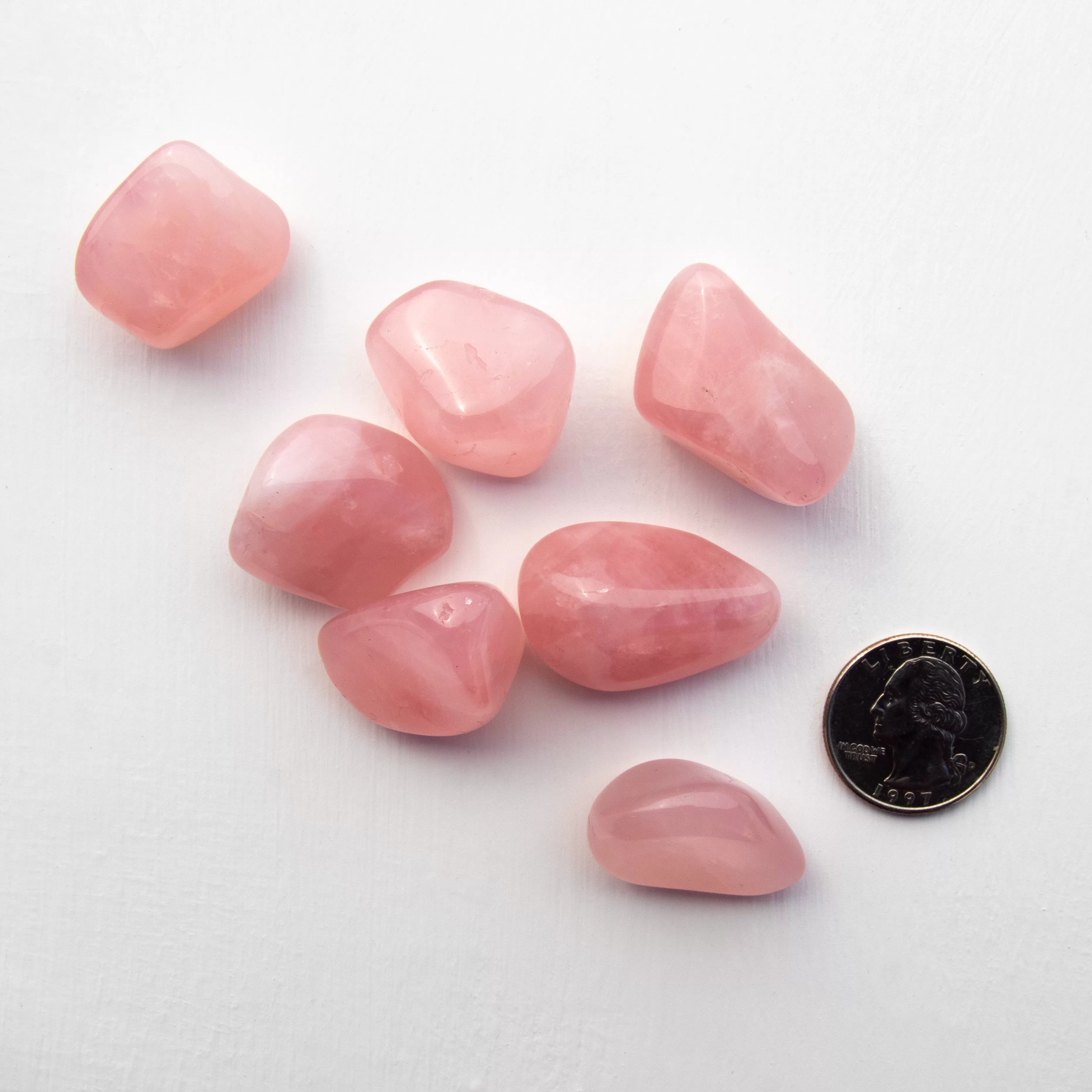 Rose Quartz, Tumbled