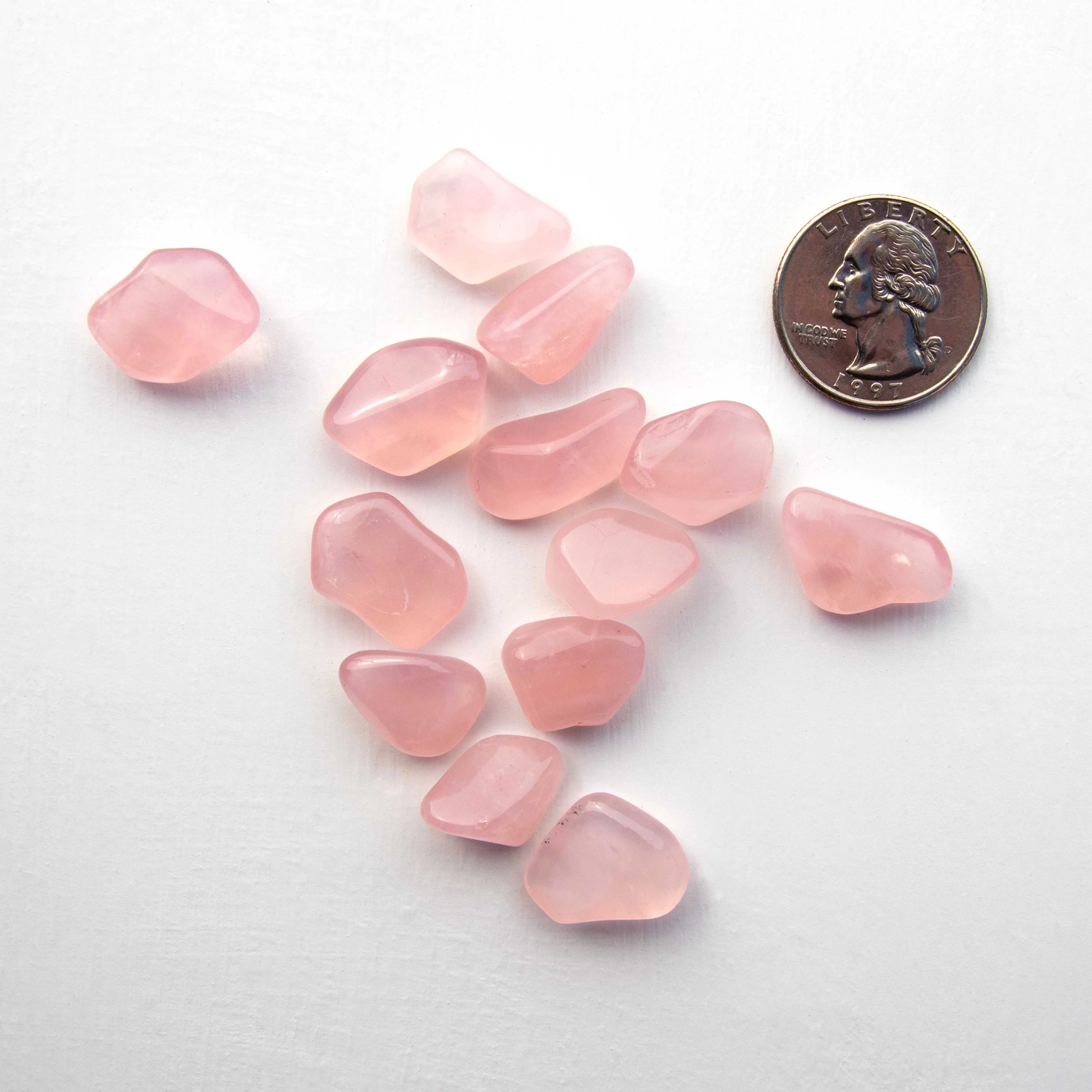 Rose Quartz, Tumbled