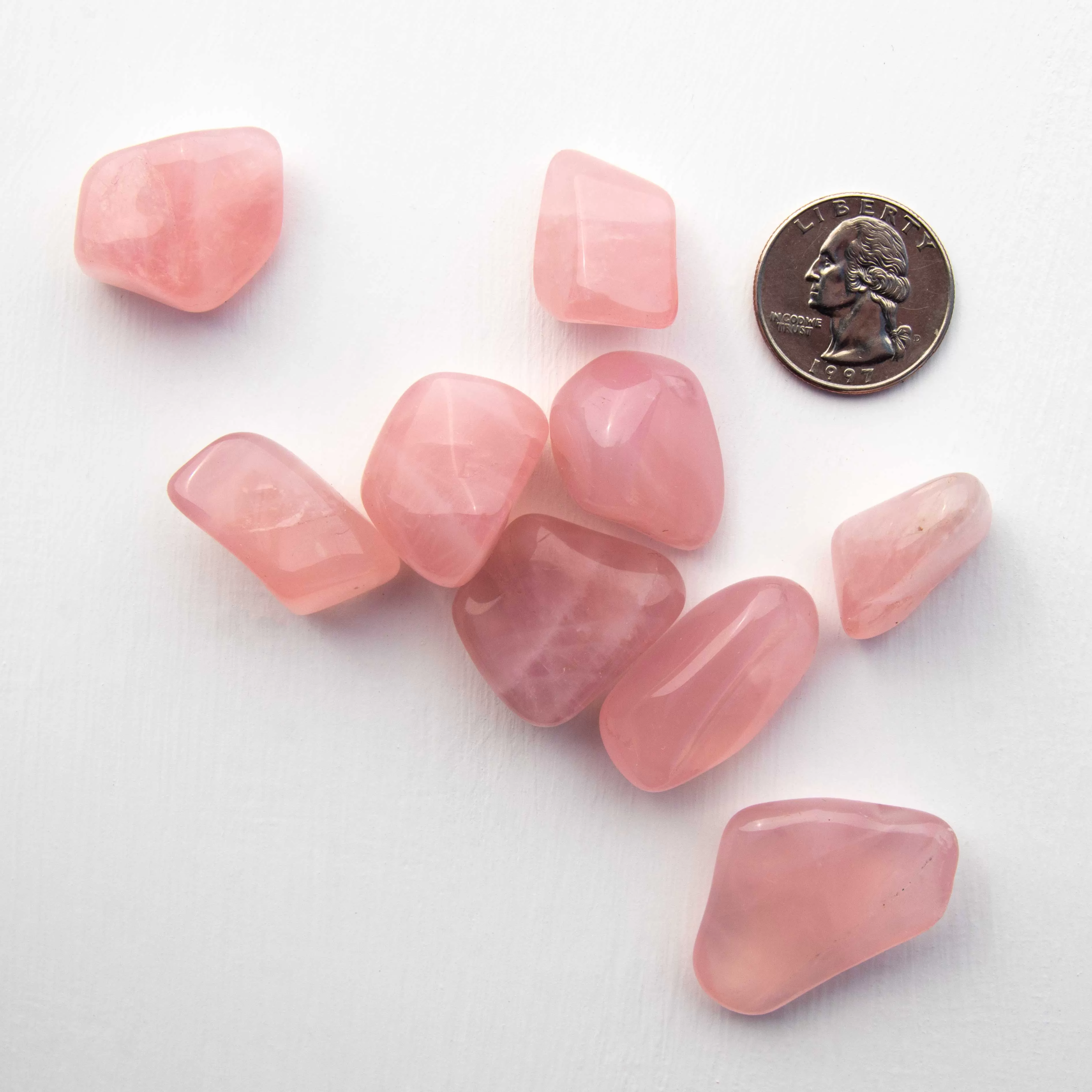 Rose Quartz, Tumbled