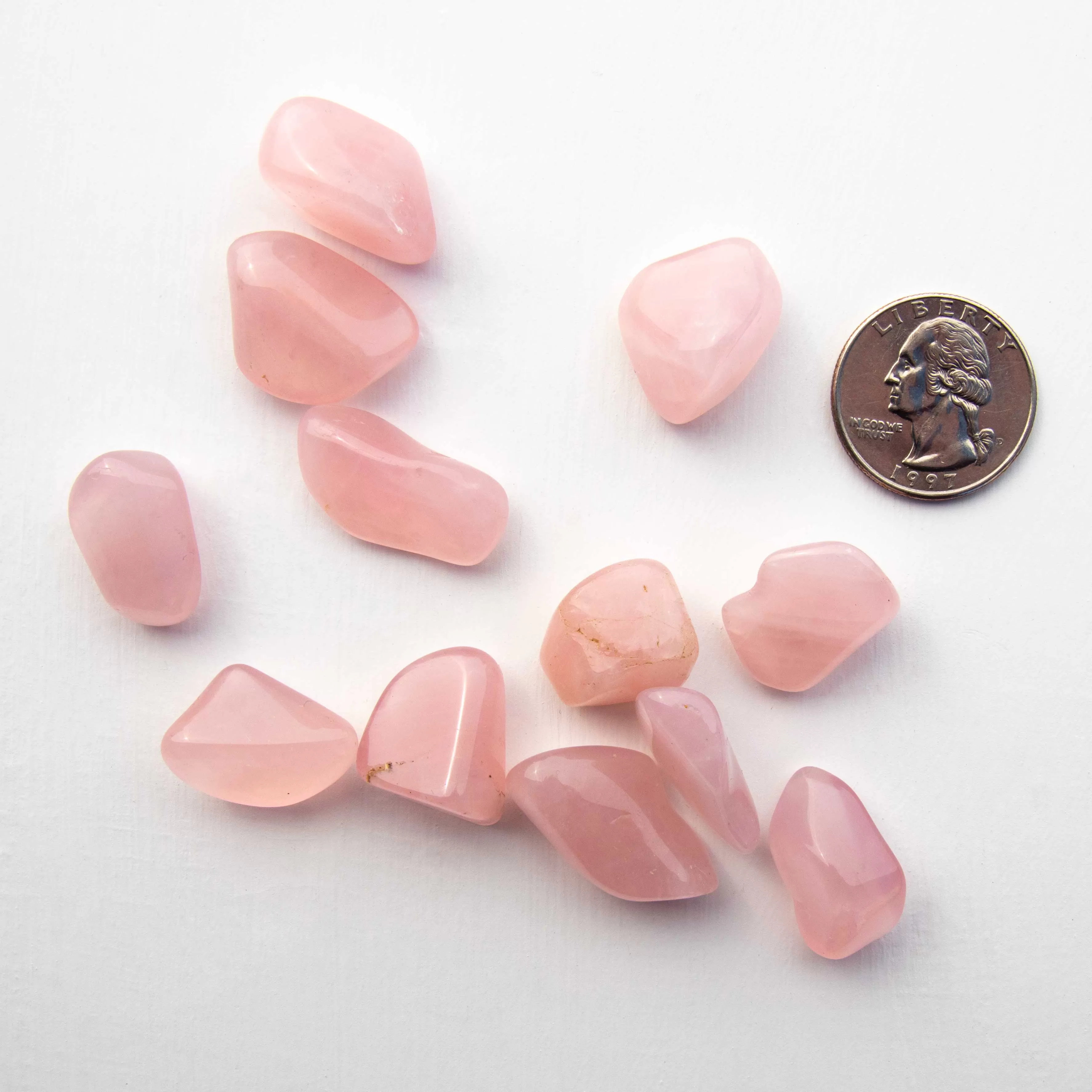 Rose Quartz, Tumbled