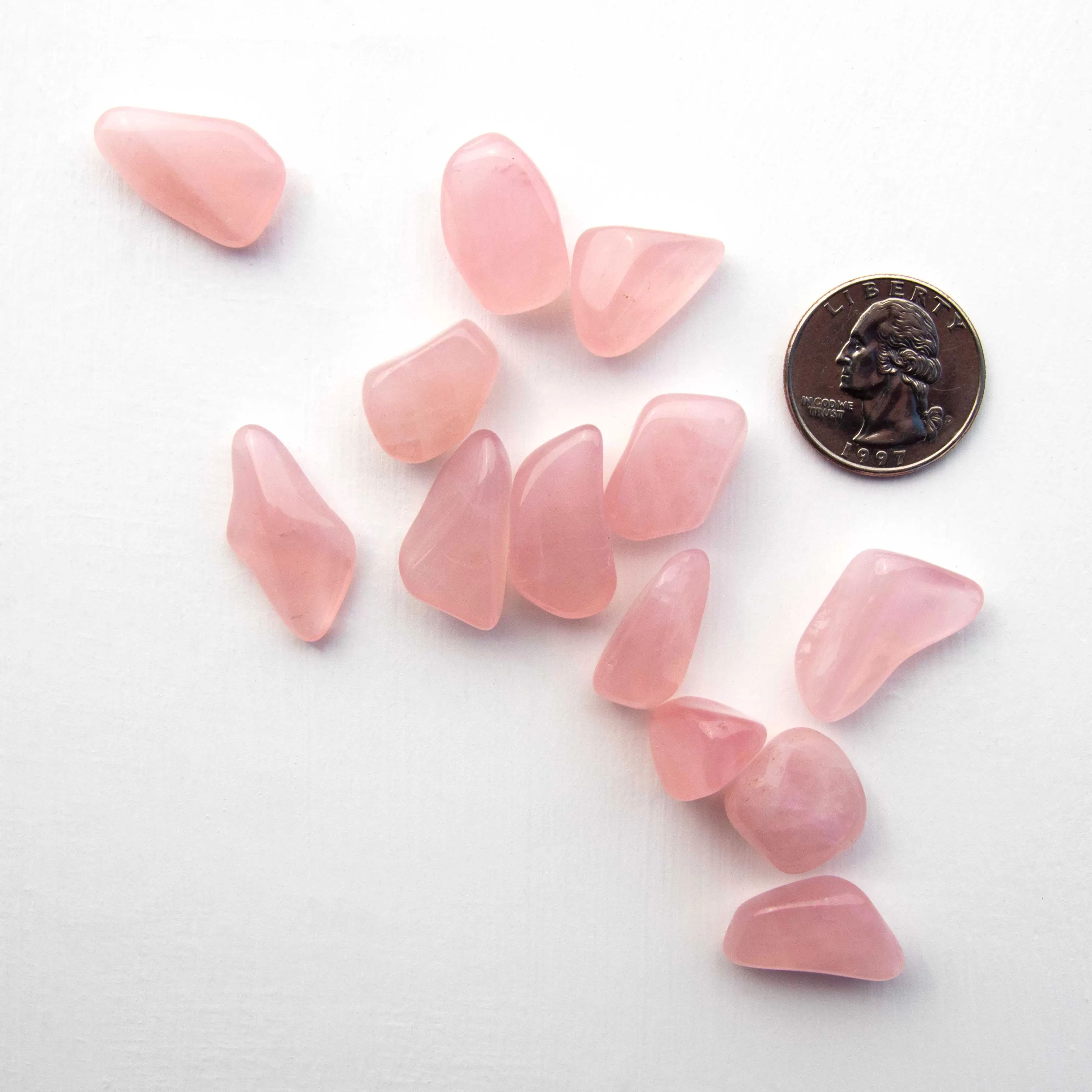 Rose Quartz, Tumbled