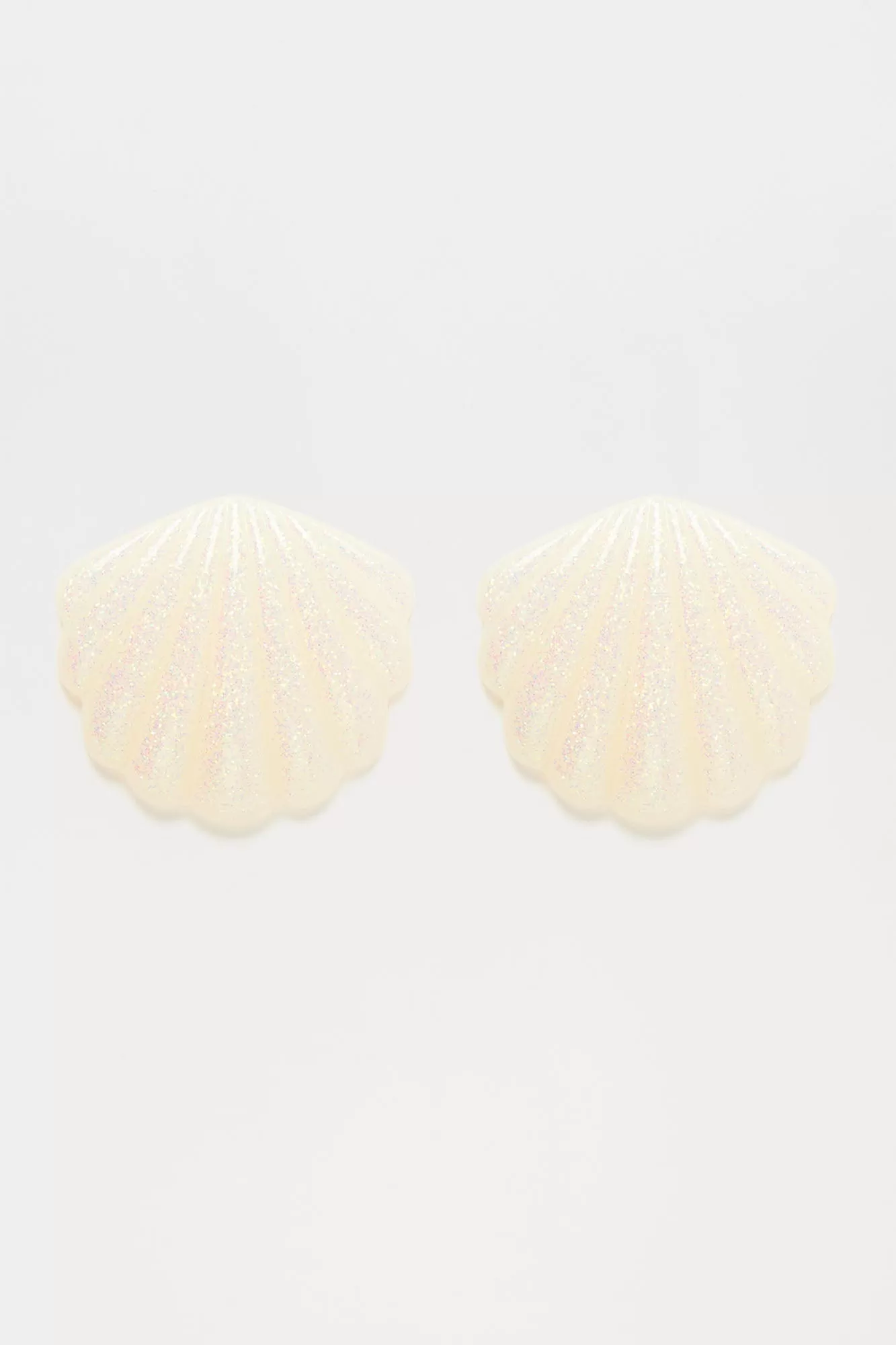 Shellabrate Good Times Stud Earrings - Beige