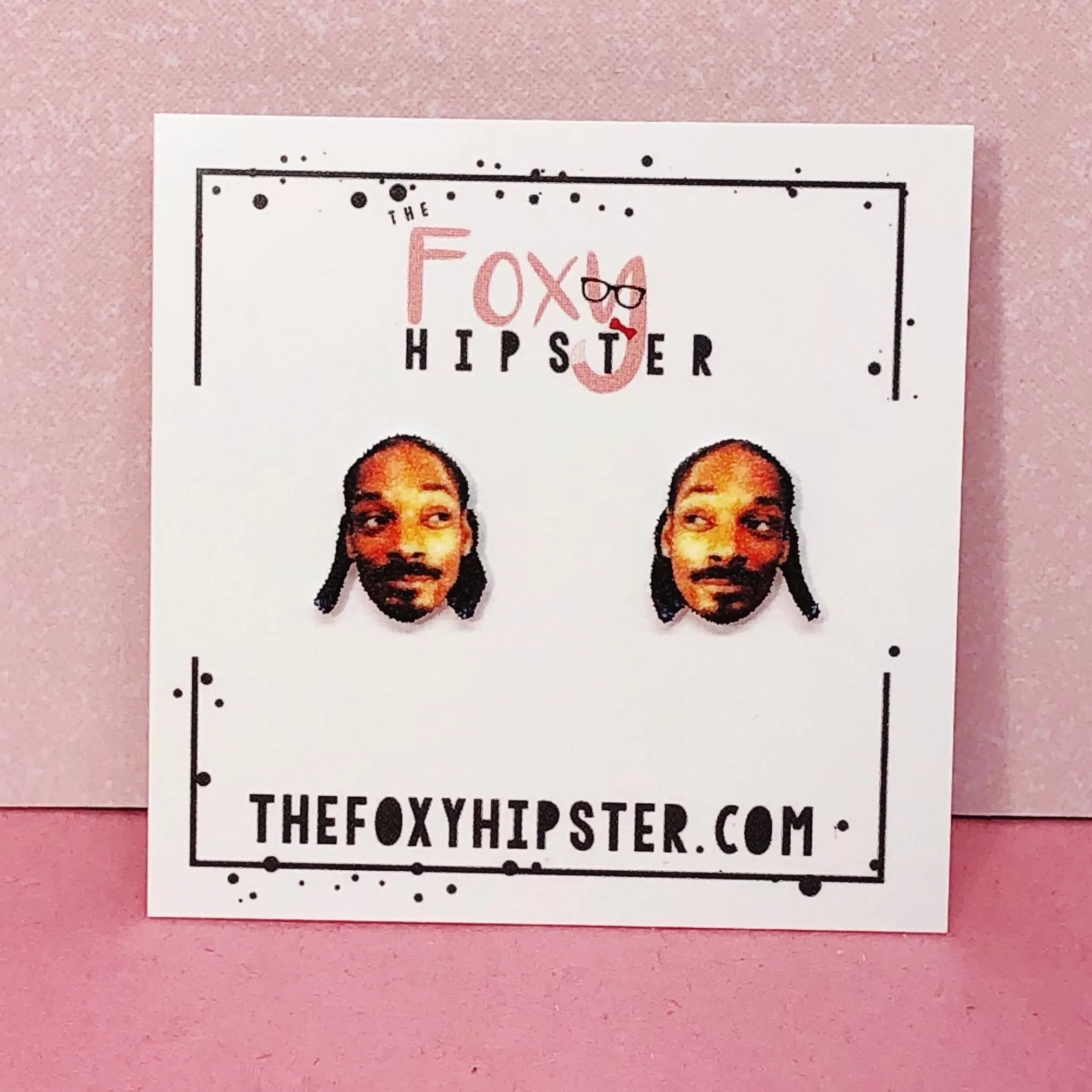 Snoop Dogg Stud Earrings