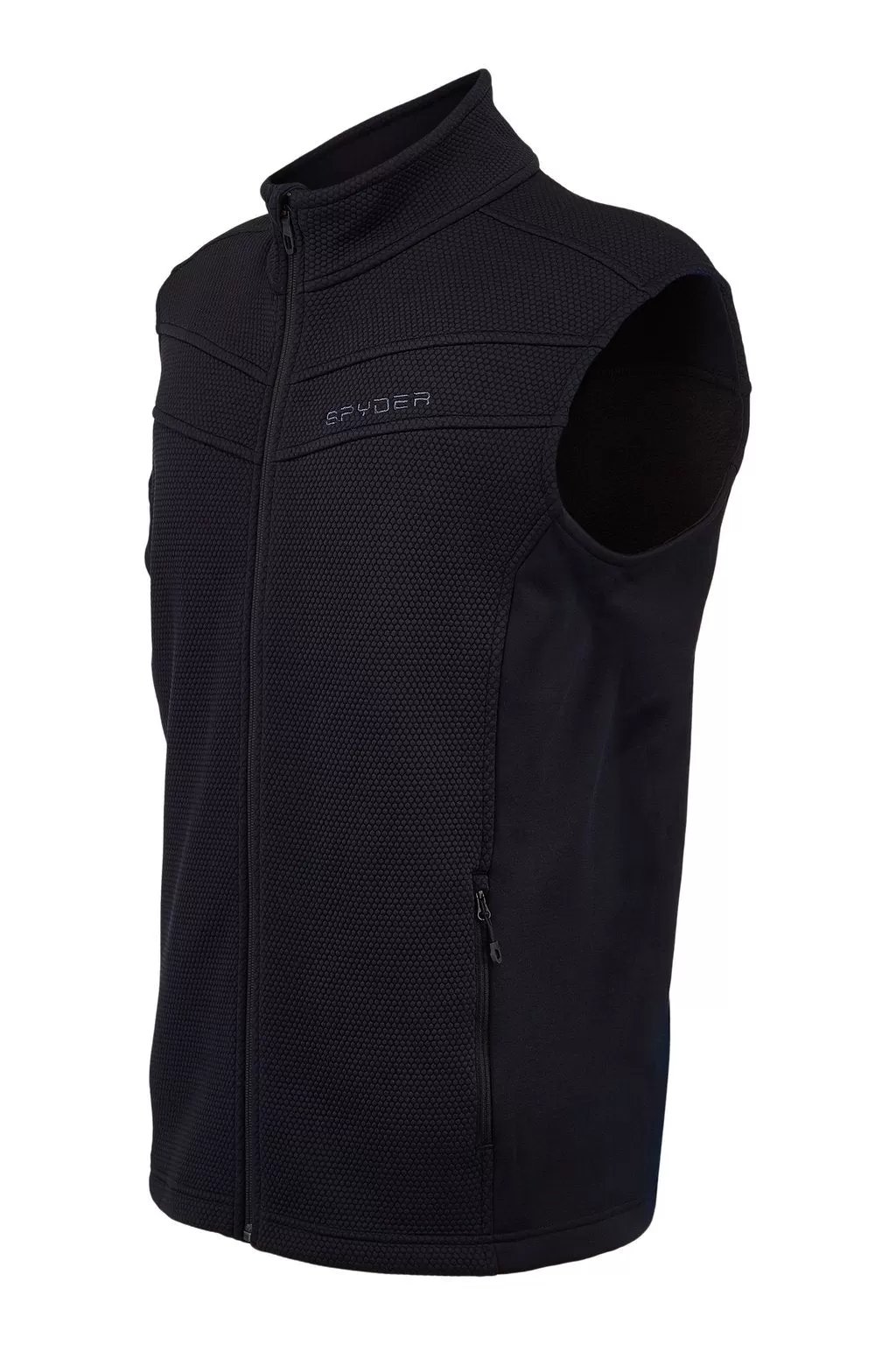 'Spyder' Men's Encore Fleece Vest - Black