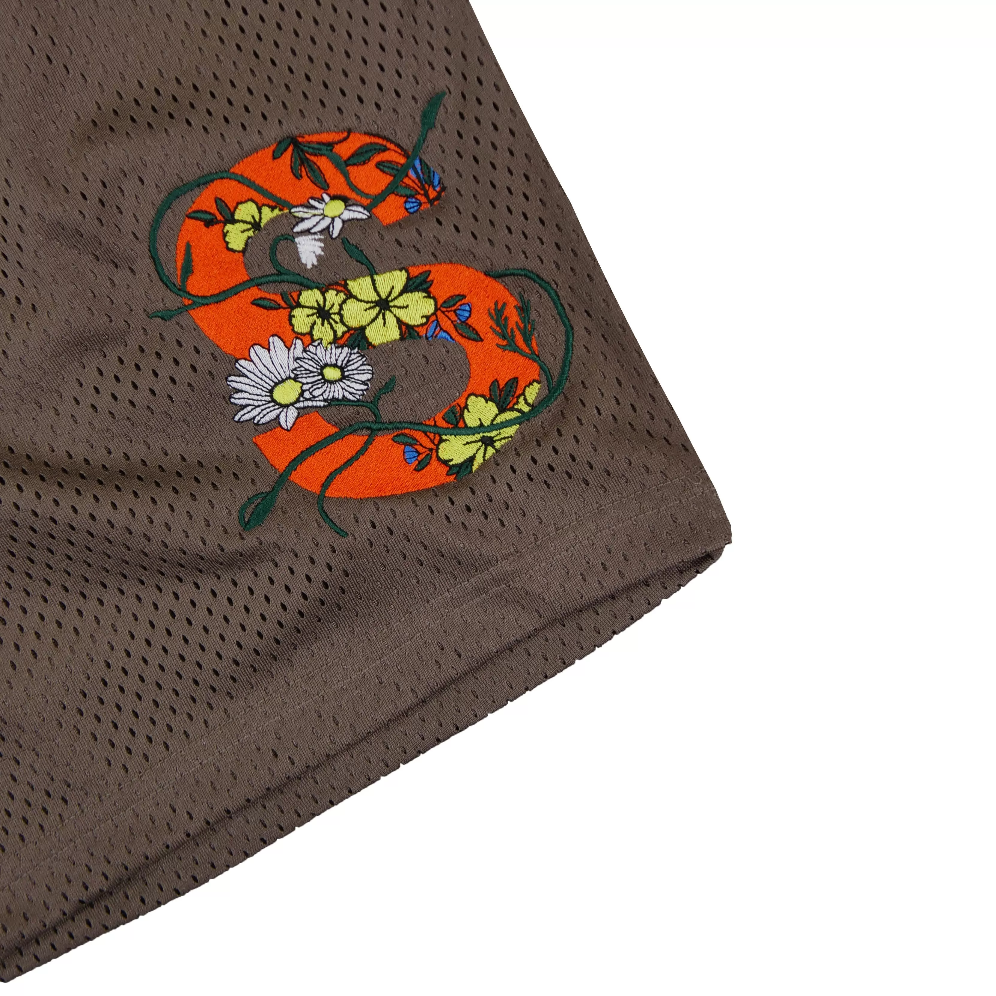 SRVL GARDEN SHORTS BROWN/ORANGE