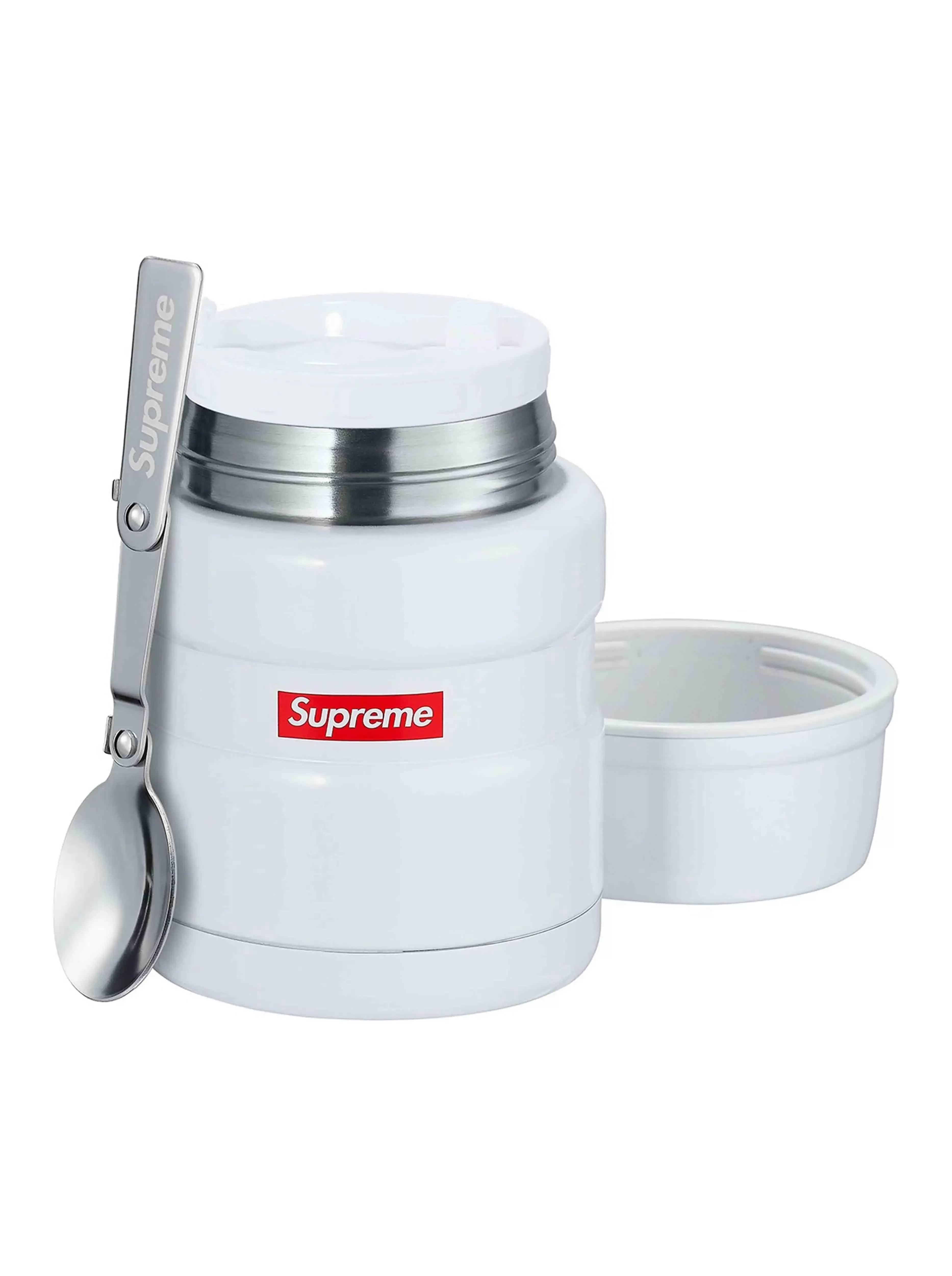 Supreme Thermos Food Jar White [FW18]