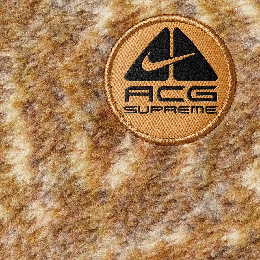 Supreme/Nike ACG Fleece Pullover (Gold Snakeskin)